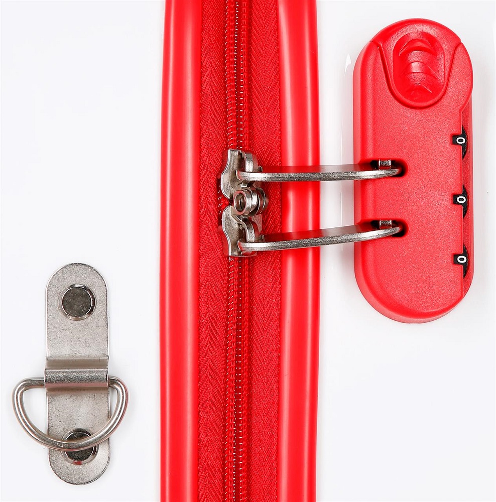 Resväska barn att åka på Movom Ladybird vit Resväska barn att åka på Movom Ladybird vit