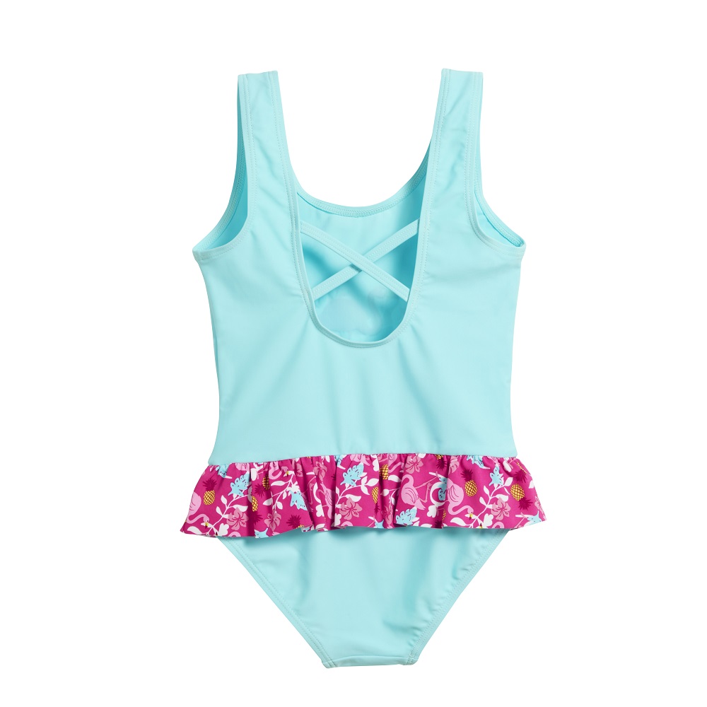 Baddräkt barn Playshoes Flamingo