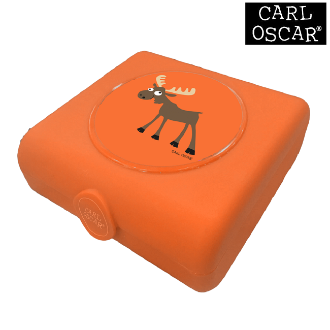 Sviestmaižu kaste - Carl Oscar Sandwich Box Orange Moose