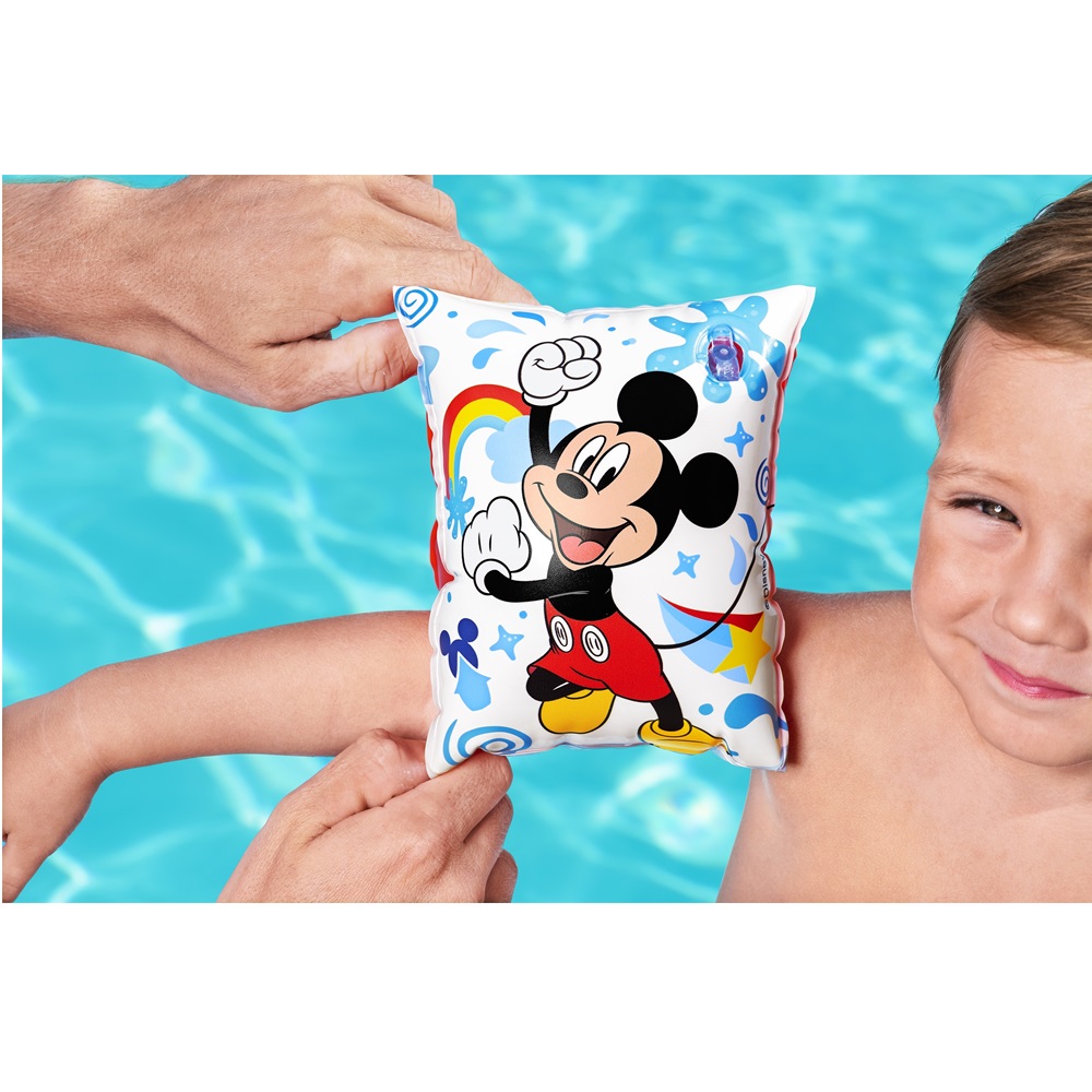 Piepūšamās peldēšanas piedurknes Bestway Mickey and Friends