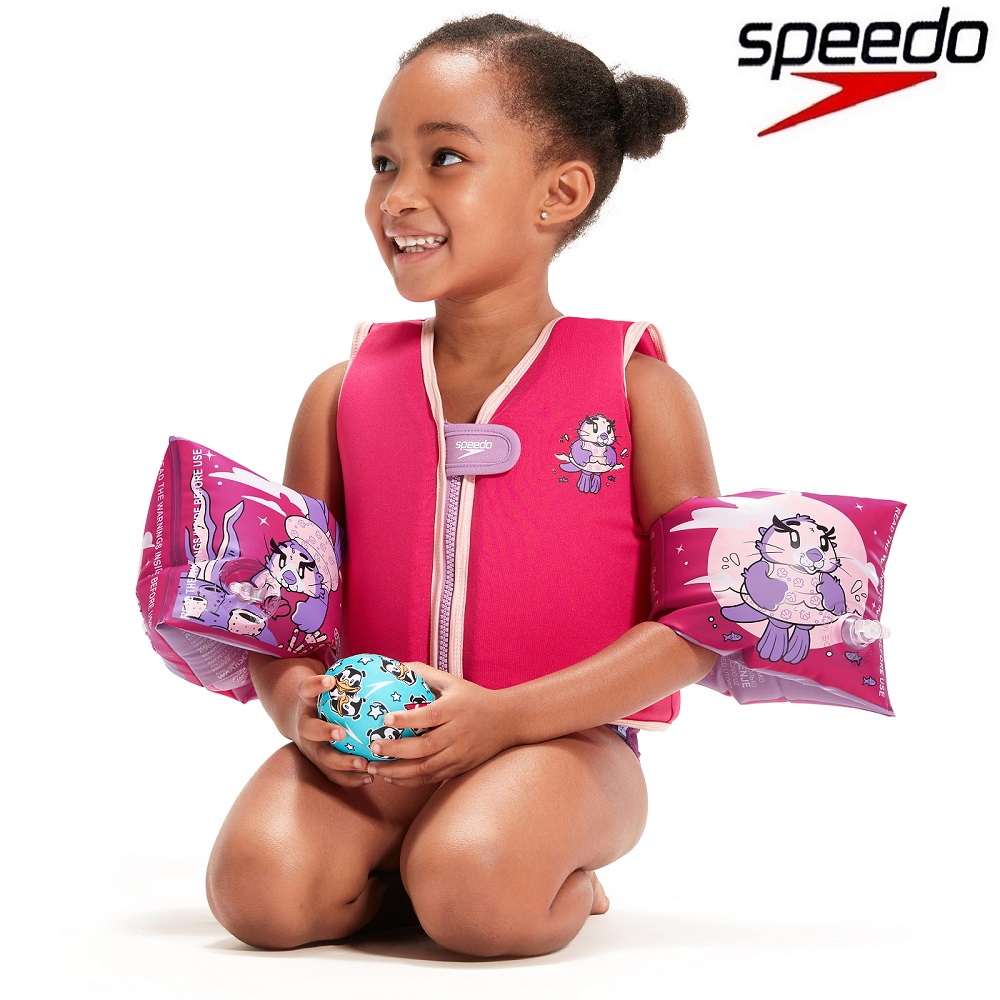 Piepūšamās peldēšanas piedurknes Speedo Miami Lilac