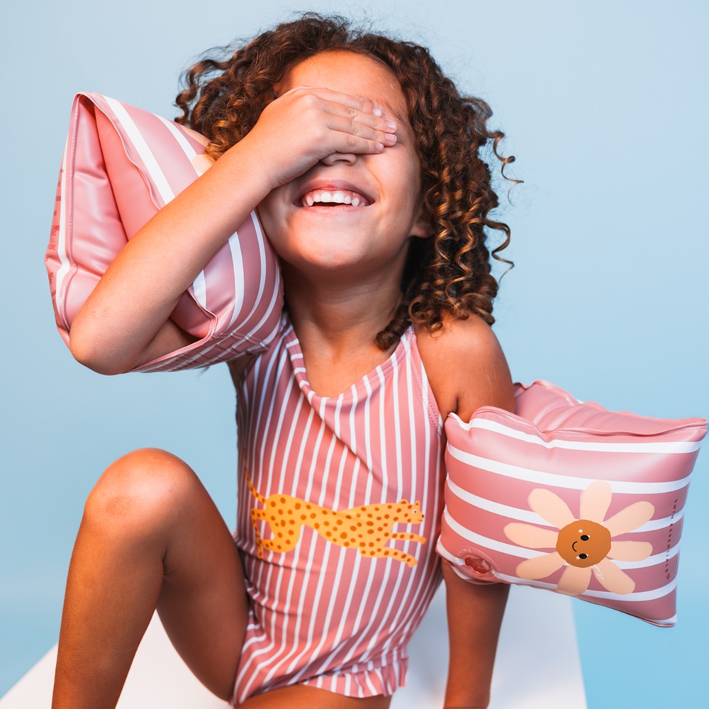 Piepūšamās peldēšanas piedurknes Swim Essentials Daisy Flowers