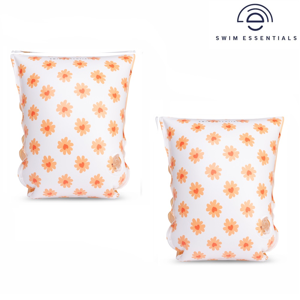 Piepūšamās peldēšanas piedurknes Swim Essentials Flower Hearts