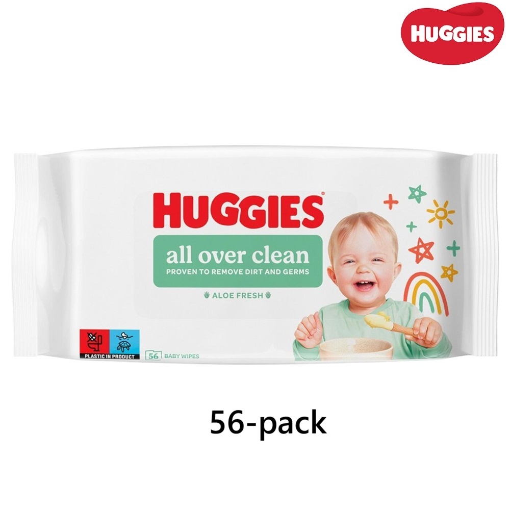 Bērnu mitrās salvetes – Huggies All Over Clean