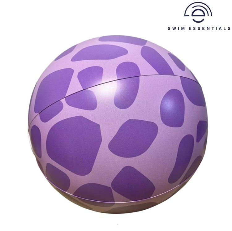 Piepūšamā pludmales bumba Swim Essentials Purple Giraffe