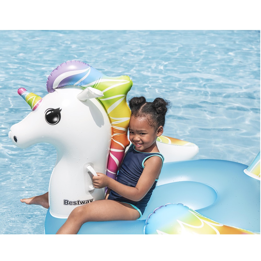 Baseina pludiņš Bestway Fantasy Unicorn XXL