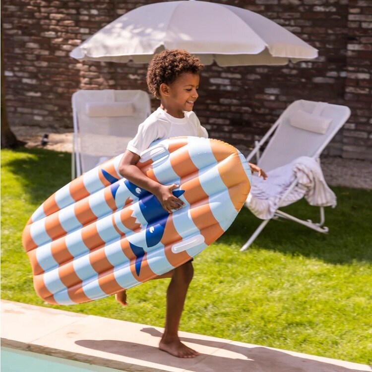 Peldēšanas matracis bērniem Swim Essentials Surf Board Shark