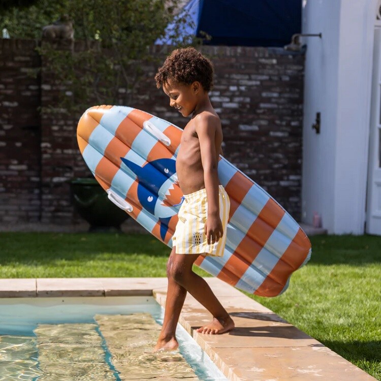 Peldēšanas matracis bērniem Swim Essentials Surf Board Shark