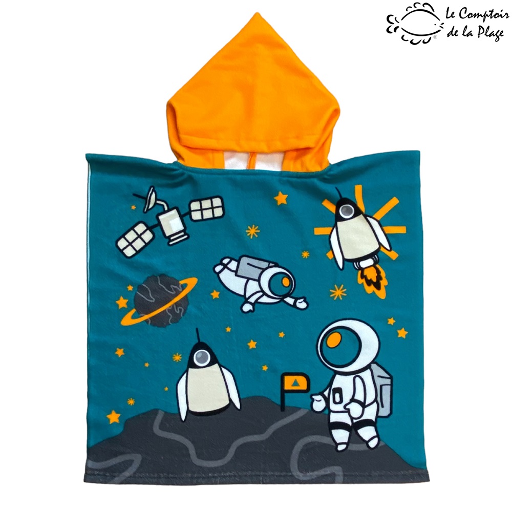 Dvielis pončo ar kapuci bērniem Le Comptoir de la Plage Space