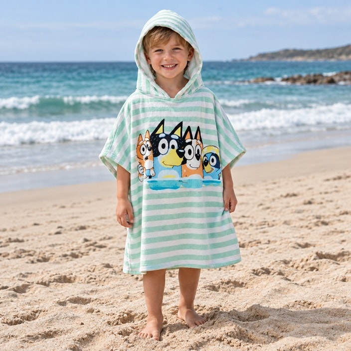 Peldpončo bērniem - Swim Essentials Bluey
