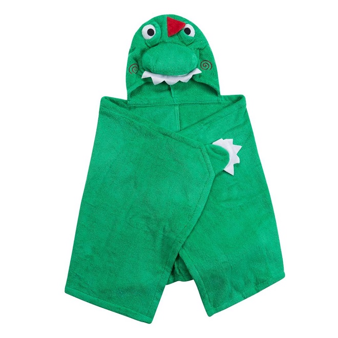Pludmales pončo bērniem Zoocchini Dino