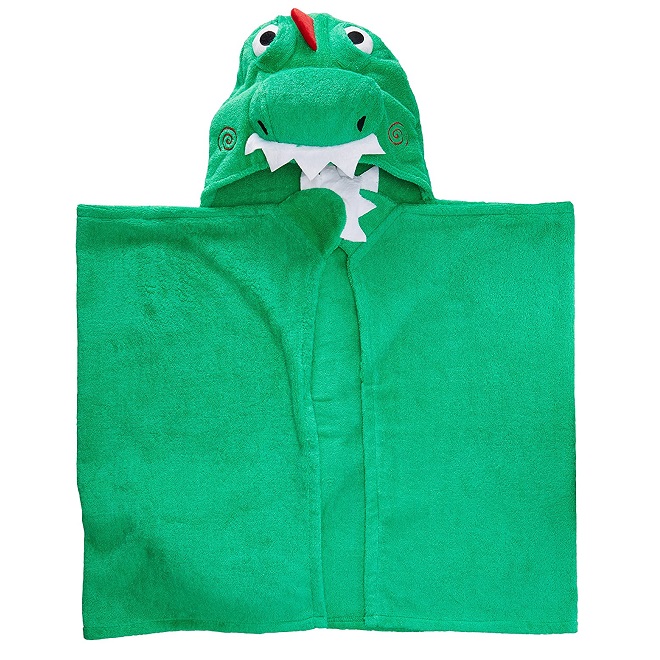 Pludmales pončo bērniem Zoocchini Dino