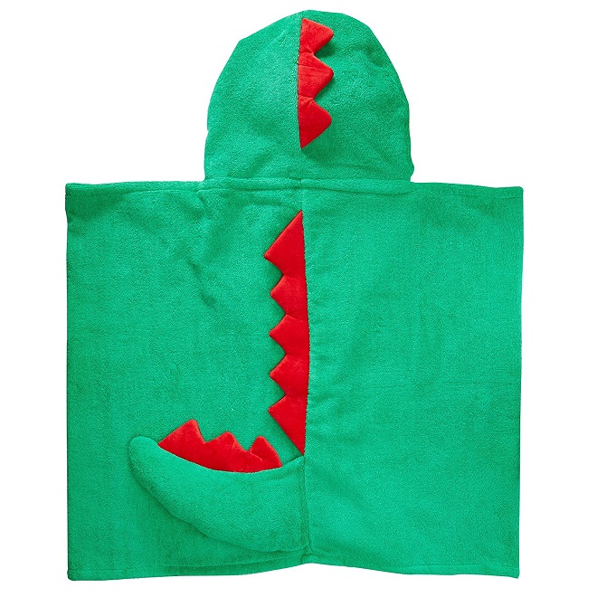 Pludmales pončo bērniem Zoocchini Dino
