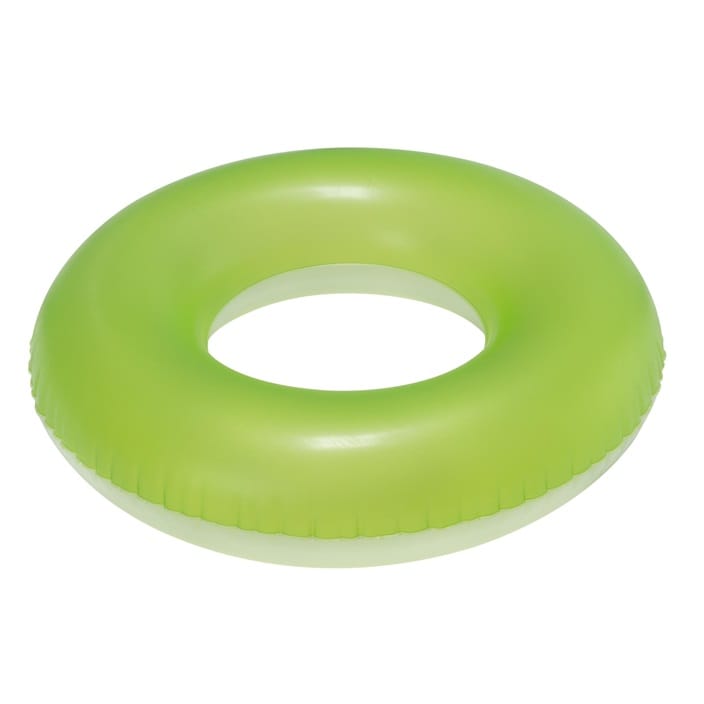 Piepūšamais peldriņķis bērniem Bestway Frosted Neon Green XL
