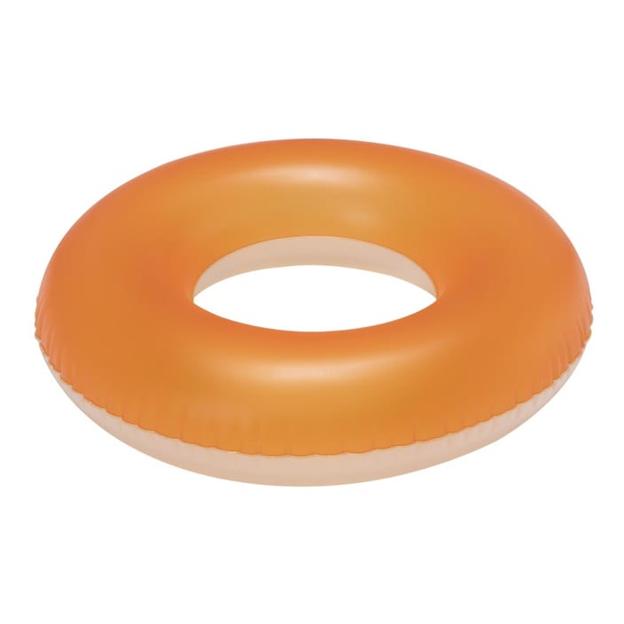 Piepūšamais peldriņķis bērniem Bestway Frosted Neon Orange XL