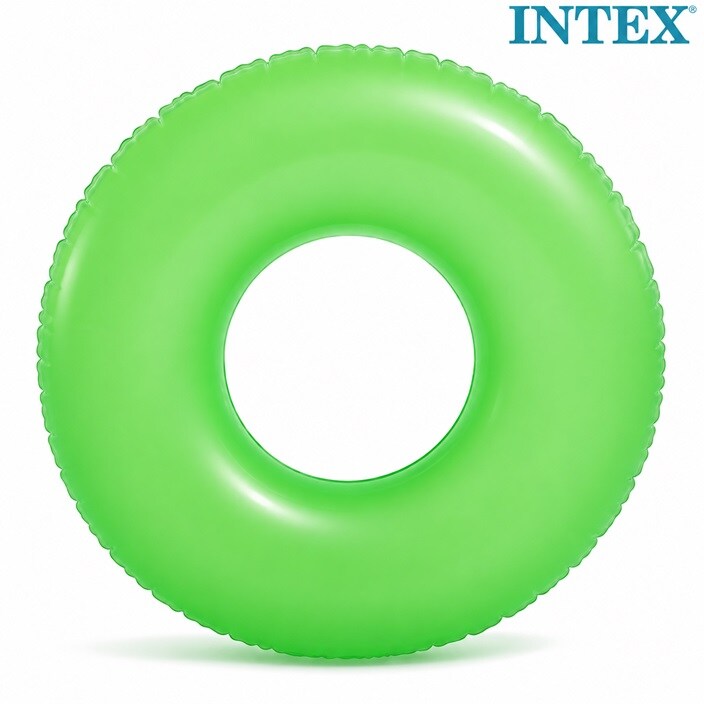 Peldriņķis XL - Intex Neon Green