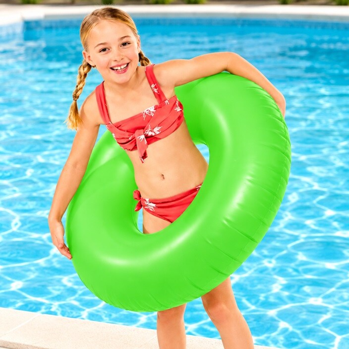 Peldriņķis XL - Intex Neon Green
