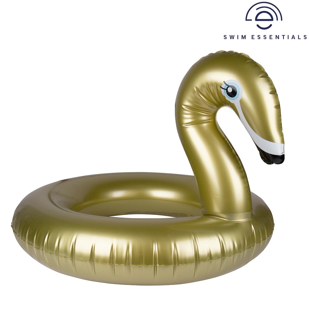 Liels peldriņķis Swim Essentials Golden Swan