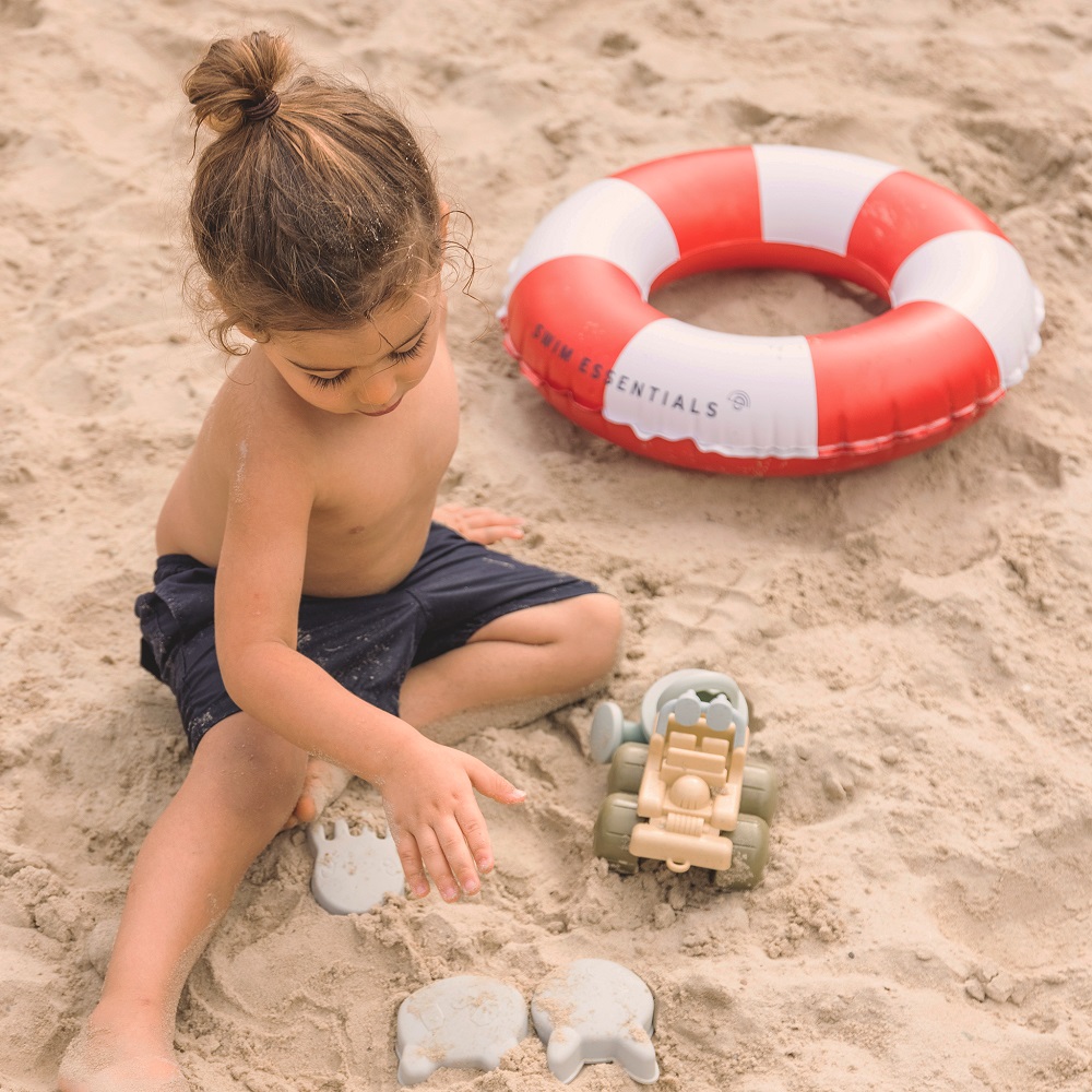 Piepūšams riņķis peldēšana Swim Essentials Red and White