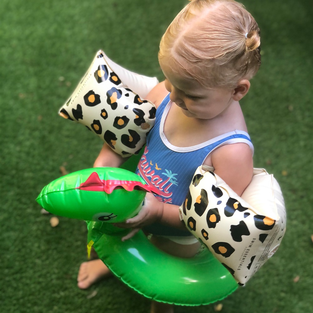 Piepūšams riņķis peldēšana Swim Essentials Split Ring Dino