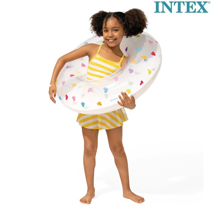 Piepūšams riņķis Intex Whimsical Hearts
