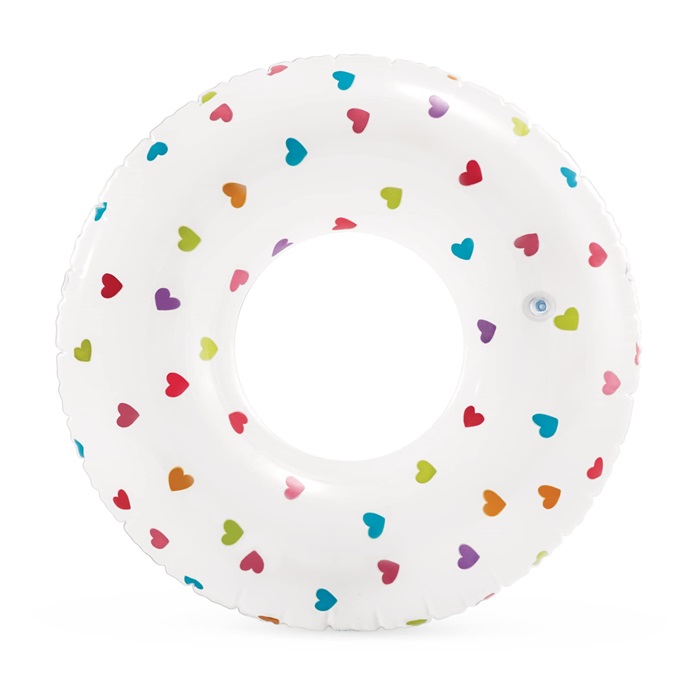 Piepūšams riņķis Intex Whimsical Hearts