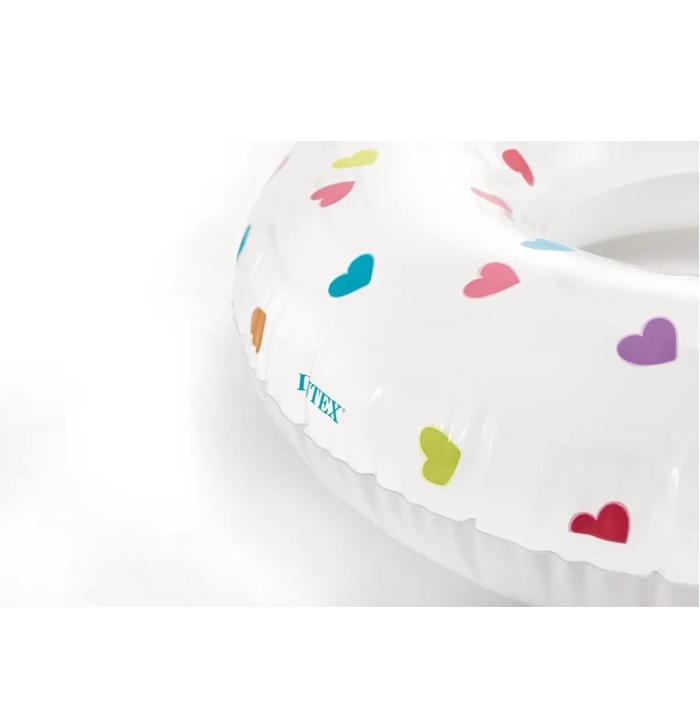 Piepūšams riņķis Intex Whimsical Hearts