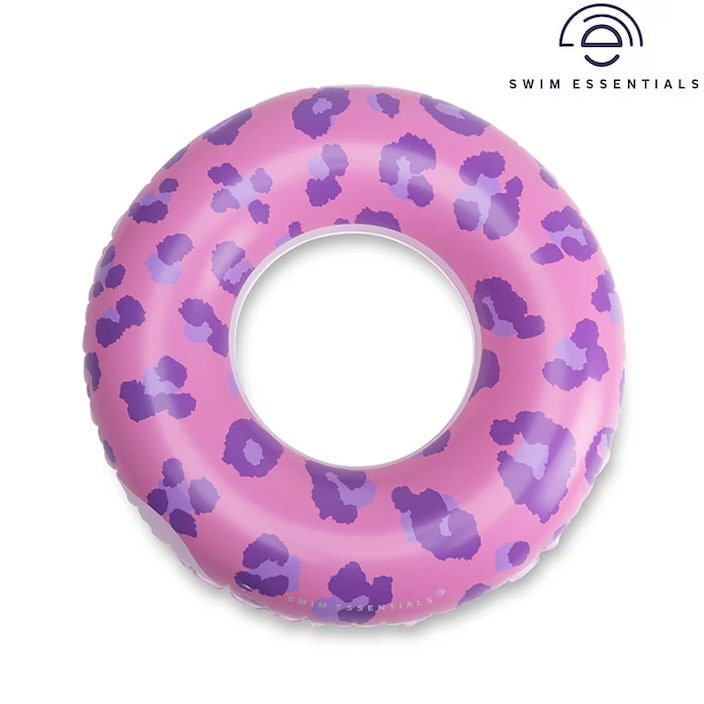 Liels piepūšamais peldriņķis bērniem Swim Essentials Purple Donut