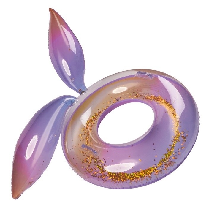 Peldriņķis ar rokturiem – Glitter Galaxy XL
