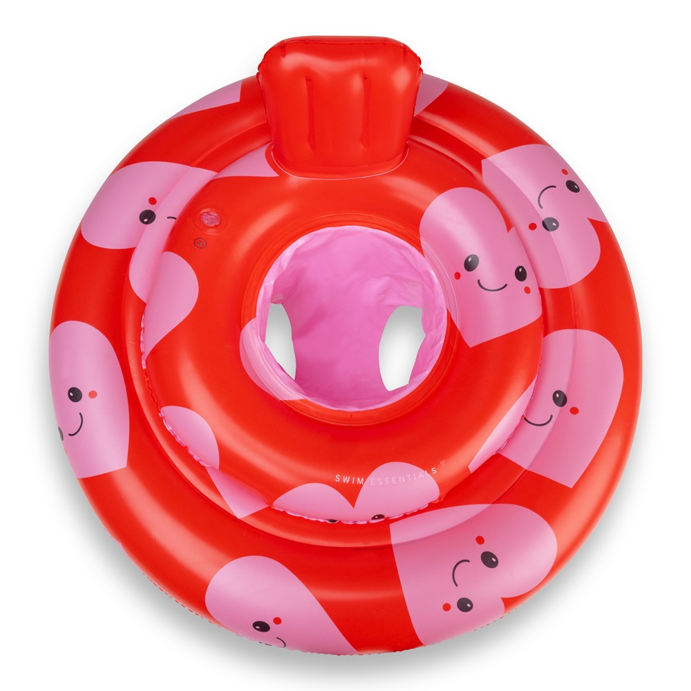 Peldriņķis mazuļiem Swim Essentials Pink Hearts