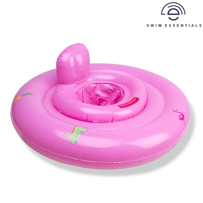 Peldriņķis mazuļiem Swim Essentials Pink Safari