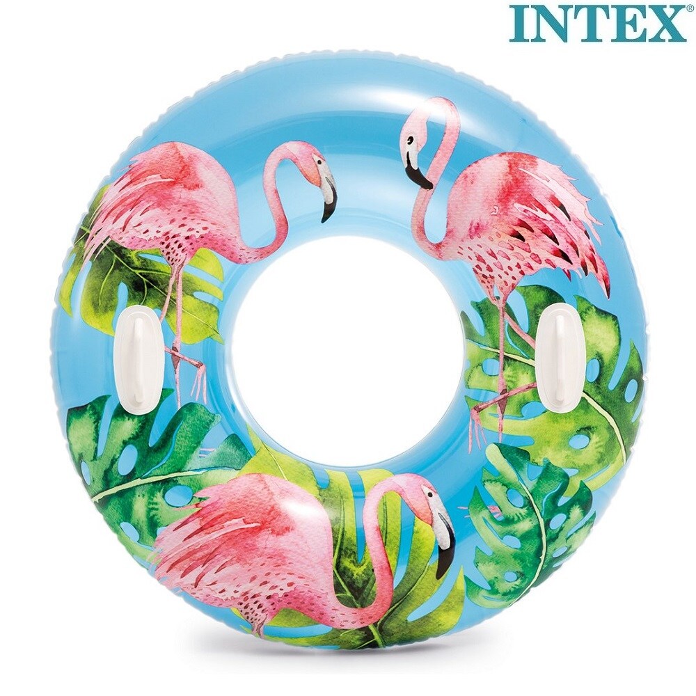 Liels peldriņķis Intex Flamingo