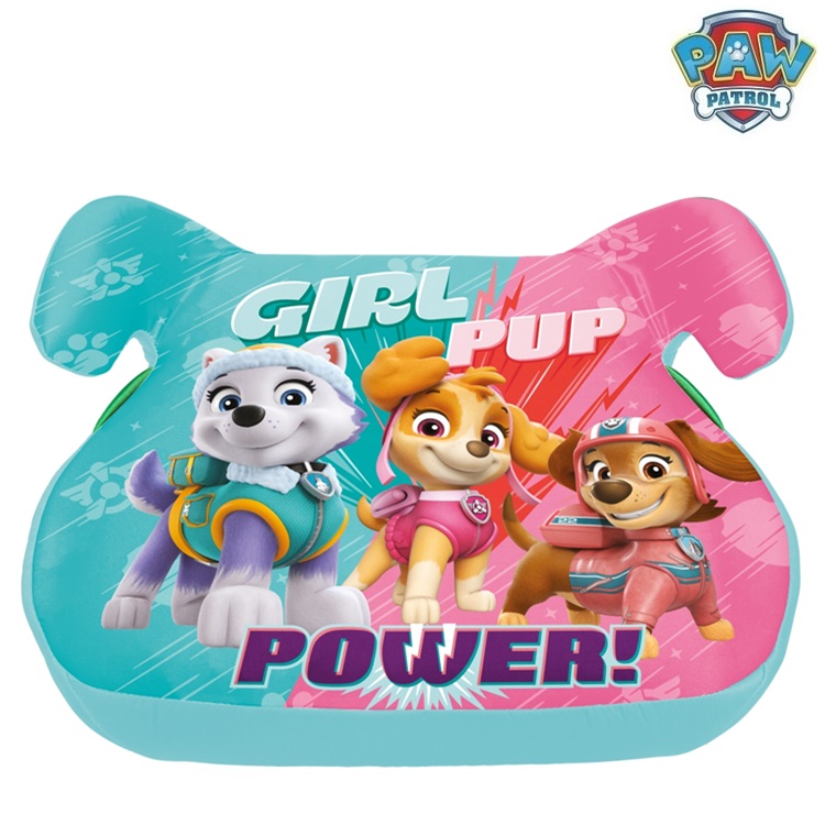 Autokrēsliņš paaugstinājums Paw Patrol Girl Pups Rule