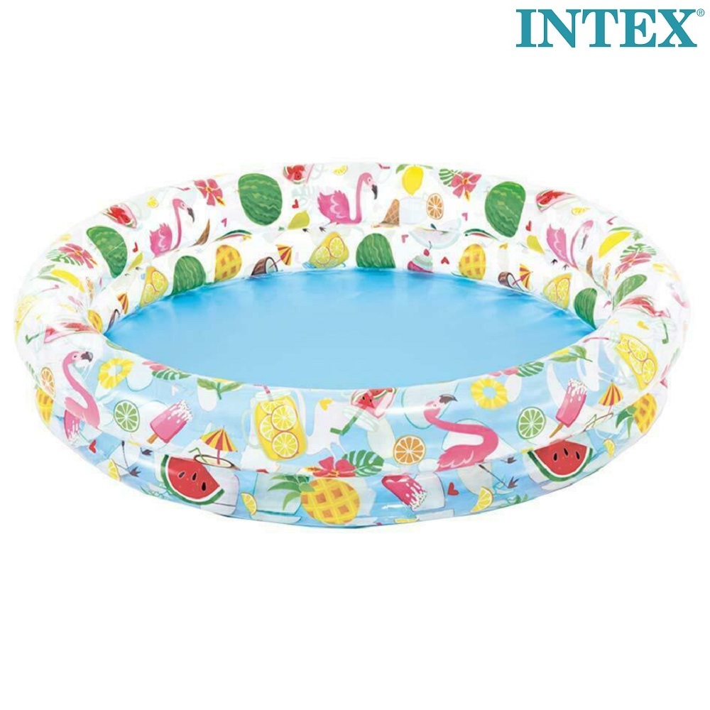 Piepūšamais bērnu baseins Intex Fruit