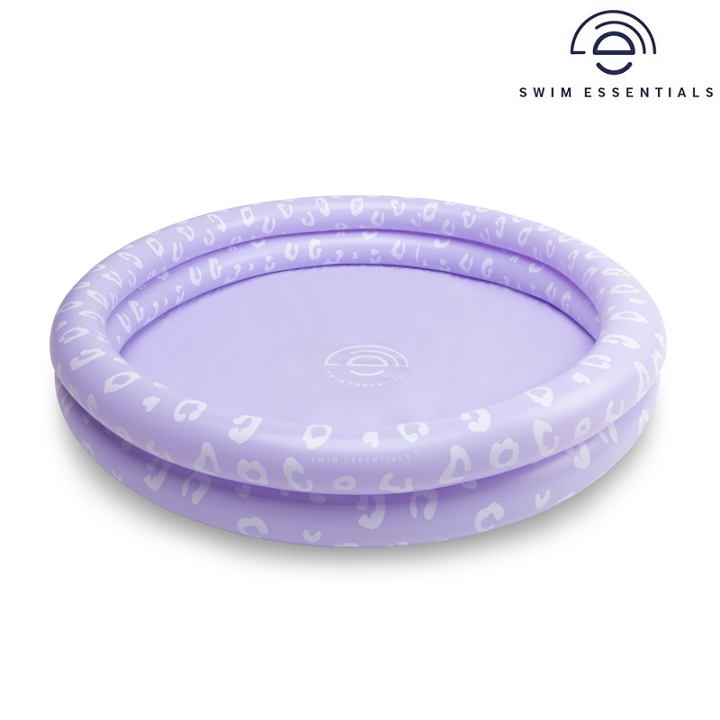 Baseins bērniem piepūšamais Swim Essentials Lilac Leopard