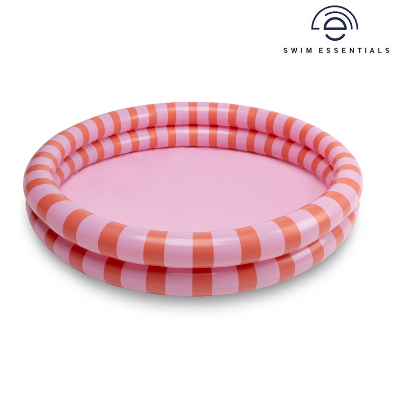 Baseins bērniem piepūšamais Swim Essentials Pink Stripes