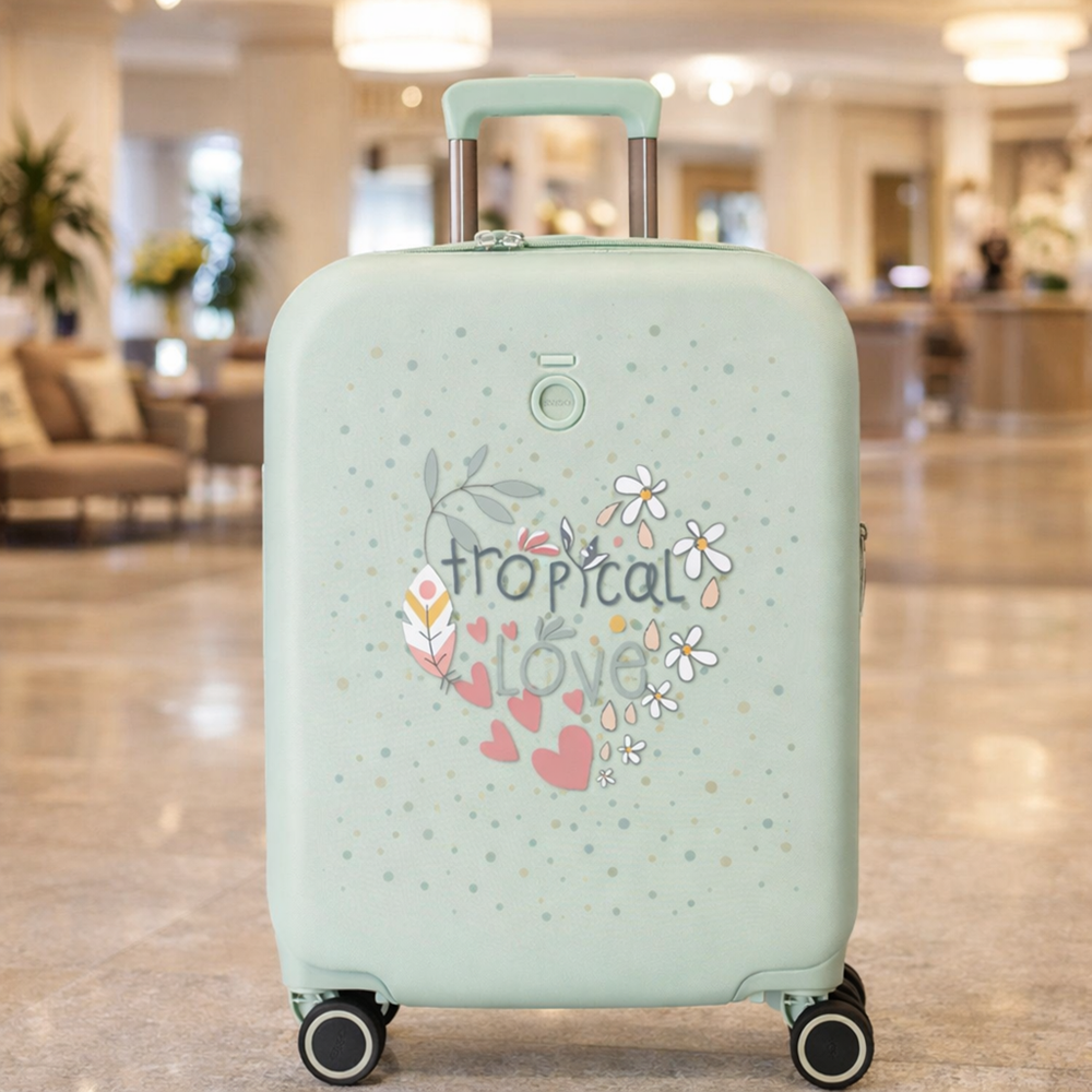 Bērnu koferis Enso Tropical Love