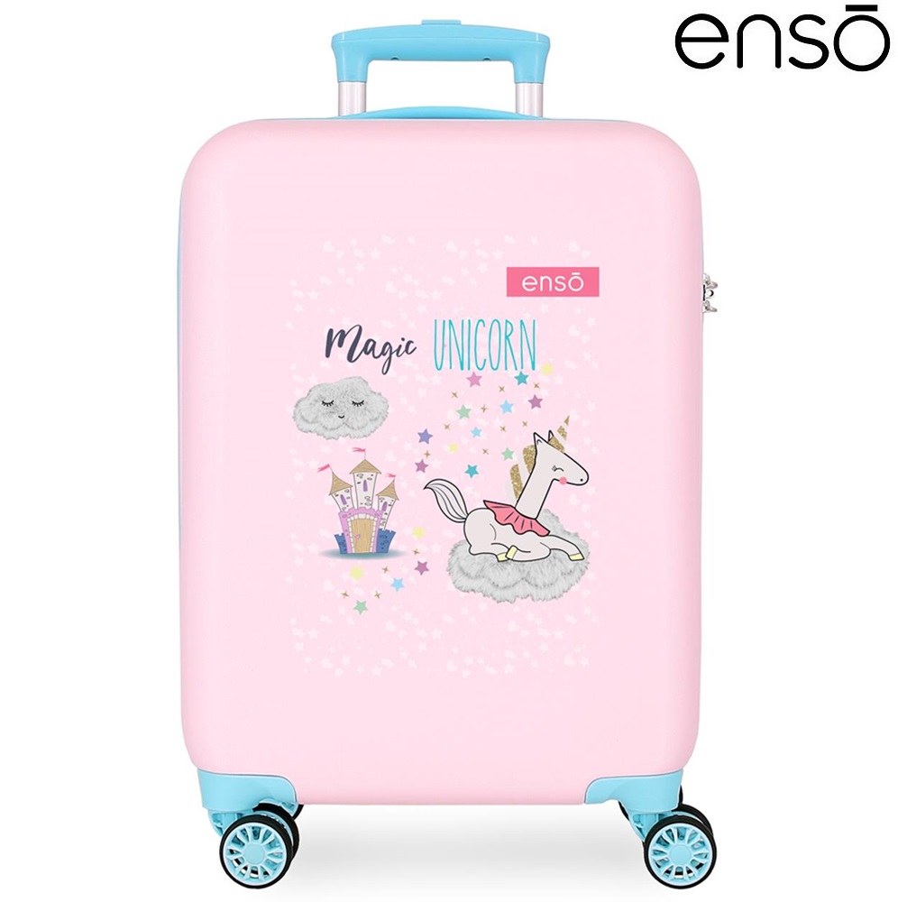 Bērnu koferis - Enso Magic Unicorn Pink