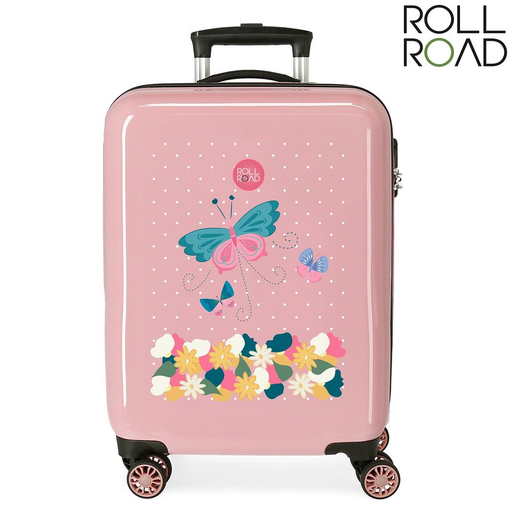 Bērnu čemodāns Roll Road Precious Flower