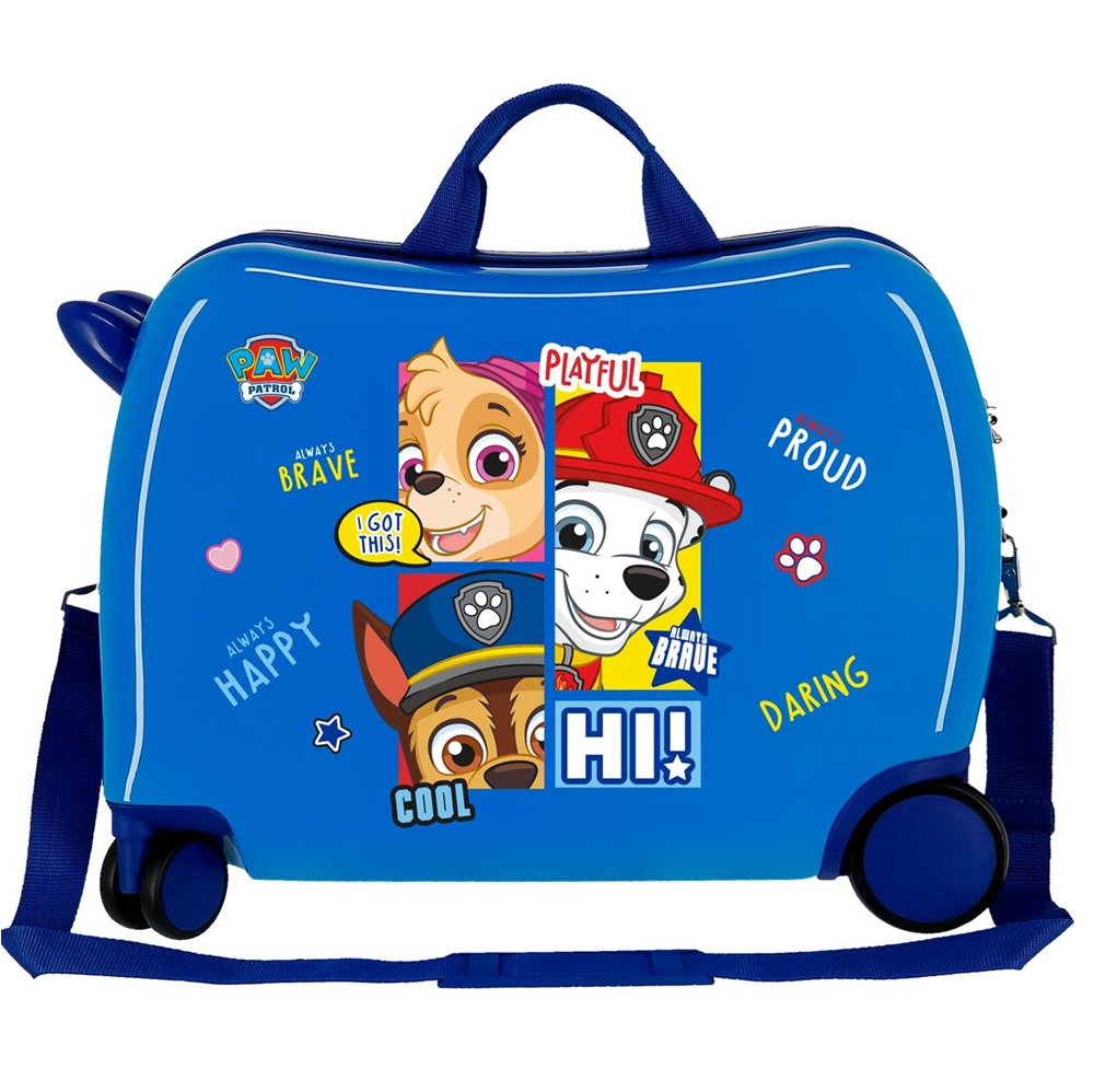 Bērnu ride-on koferis - Paw Patrol Be Happy Bērnu ride-on koferis - Paw Patrol Be Happy