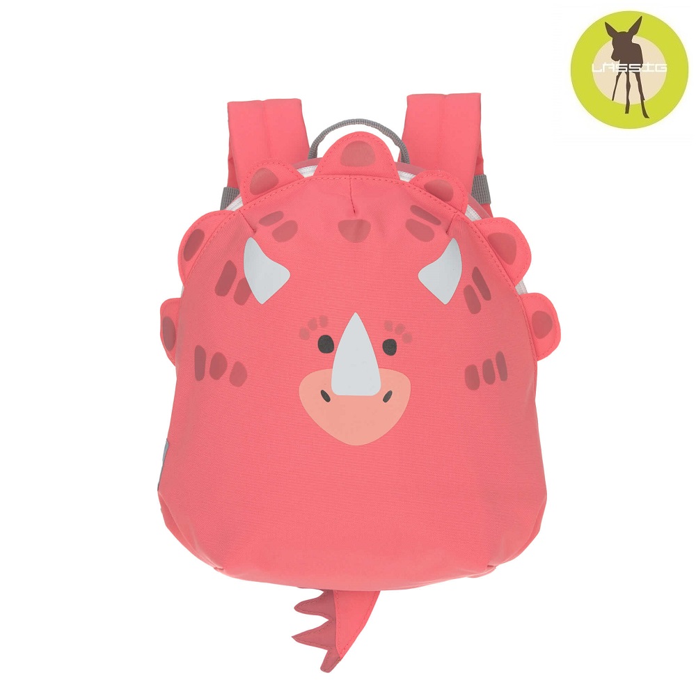 Bērnu mugursoma Lässig About Friends Red Dino