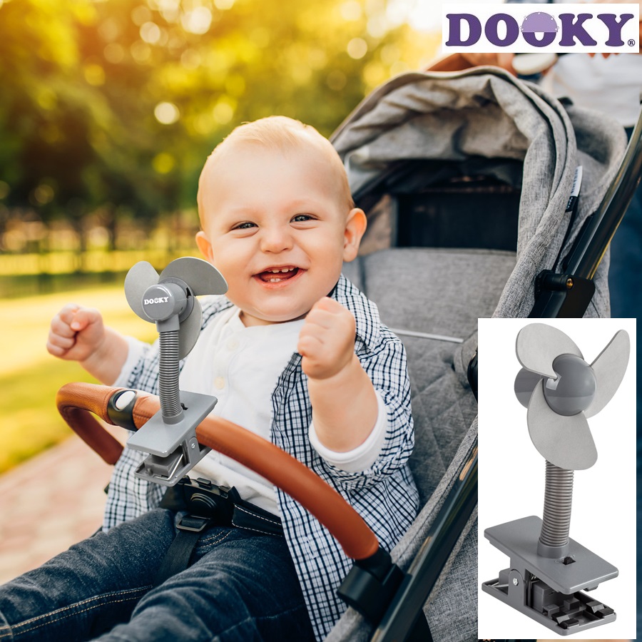 Piespraužams ventilators ratiņiem Dooky Stroller Fan