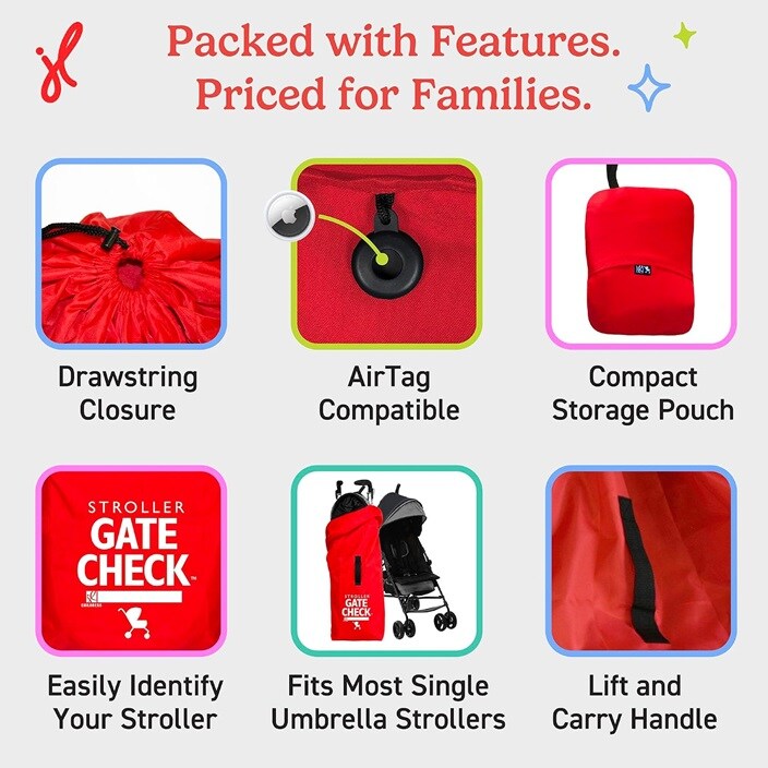 Pārvadāšanas soma ratiņiem - Gate Check Stroller