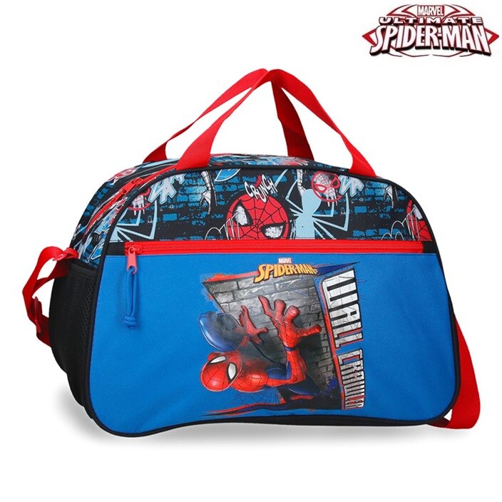 Sporta un ceļojumu soma bērniem Spiderman Wall Crawler