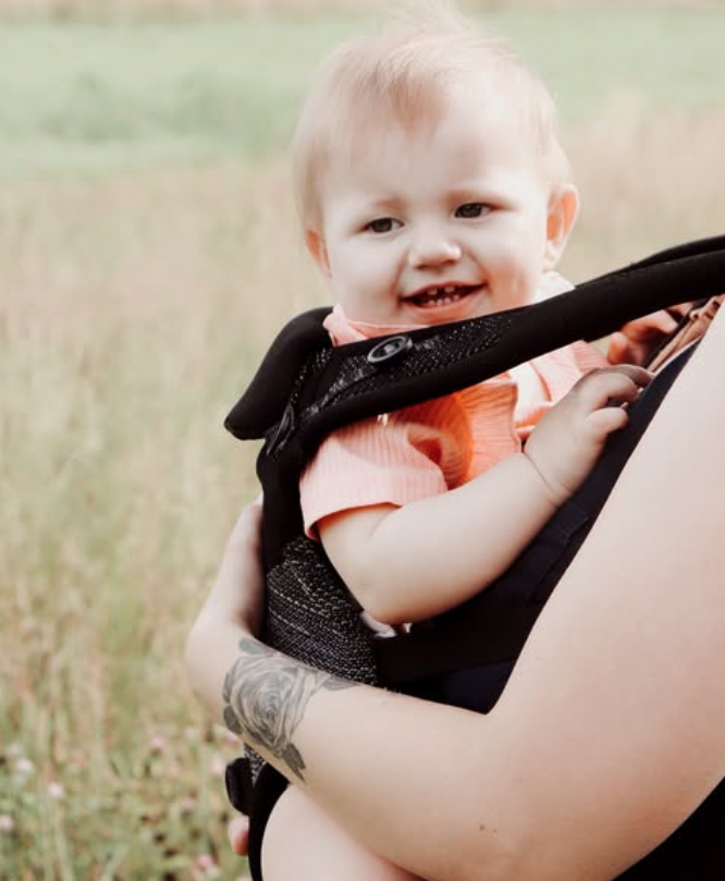 Bērnu nēsātājs Dooky Terra Nova Black