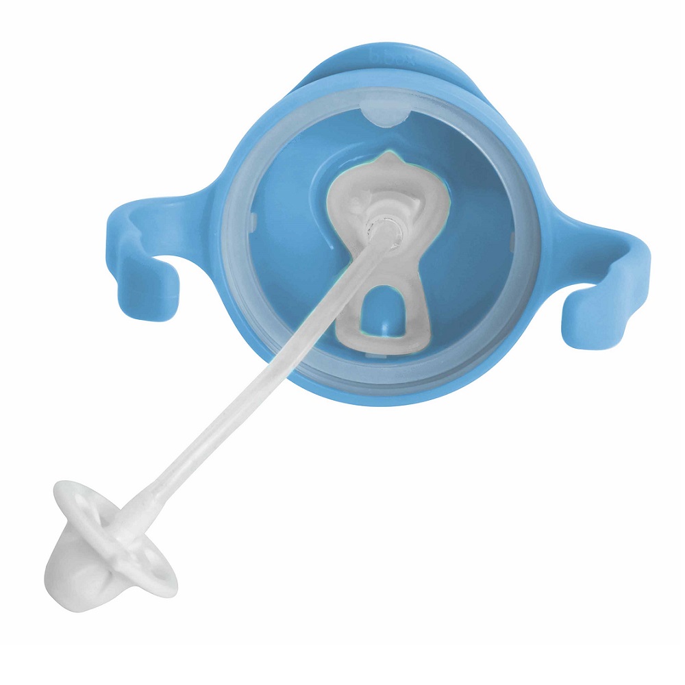 Neizlīstoša pudele bērniem B.box Sippy Cup Blueberry