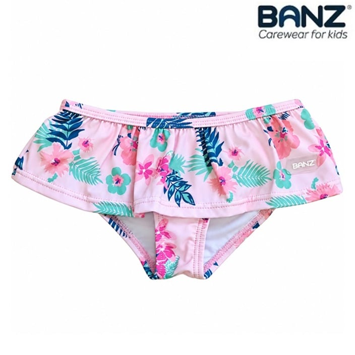 Bikini peldbikses meitenēm – Banz Pink Floral