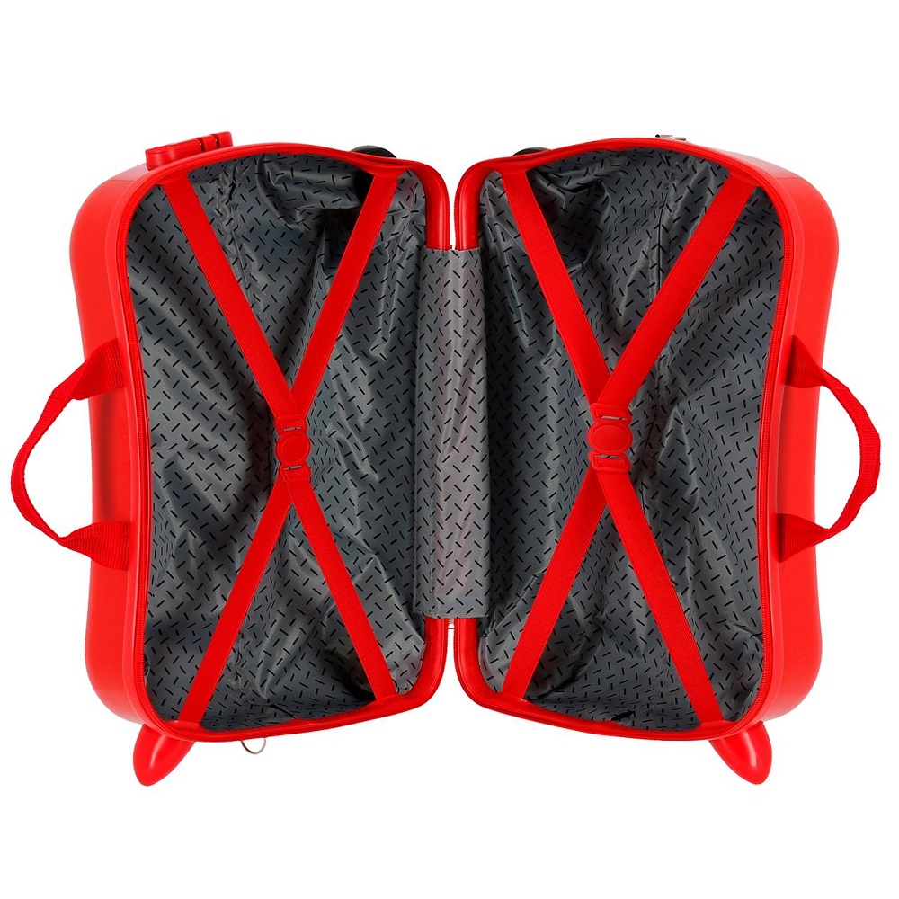 Bērnu čemodāns Cars Lightning McQueen Red Bērnu čemodāns Cars Lightning McQueen Red