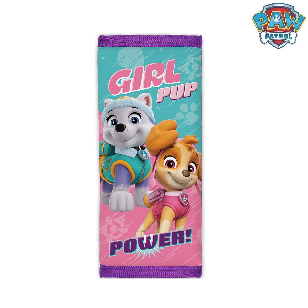 Automašīnas drošības jostas pārsegs Paw Patrol Girl Pup Power