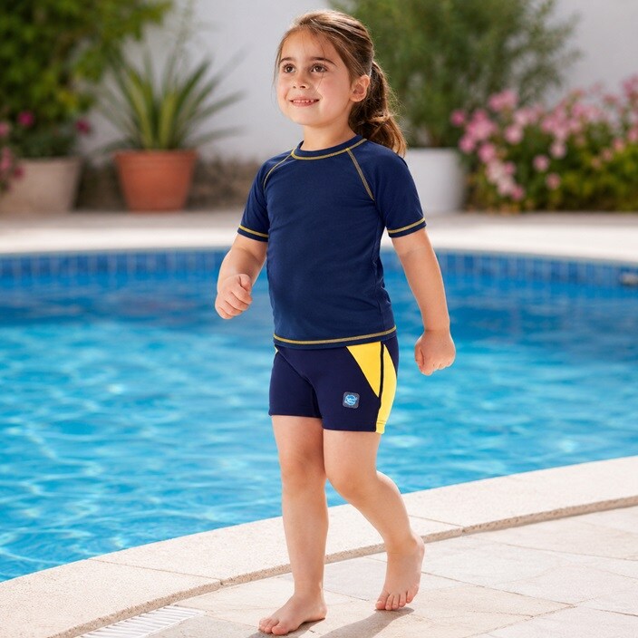 Peldbikses ar autiņbiksīšu funkciju - Splash Jammers Navy